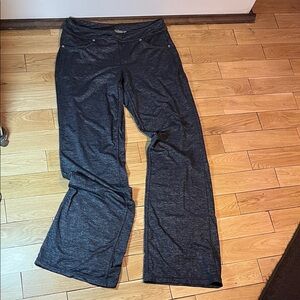 Athleta Charcoal Wide Leg Pants